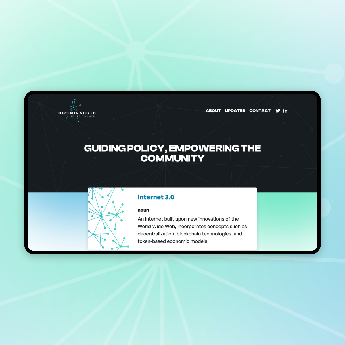 Decentralized Future Council